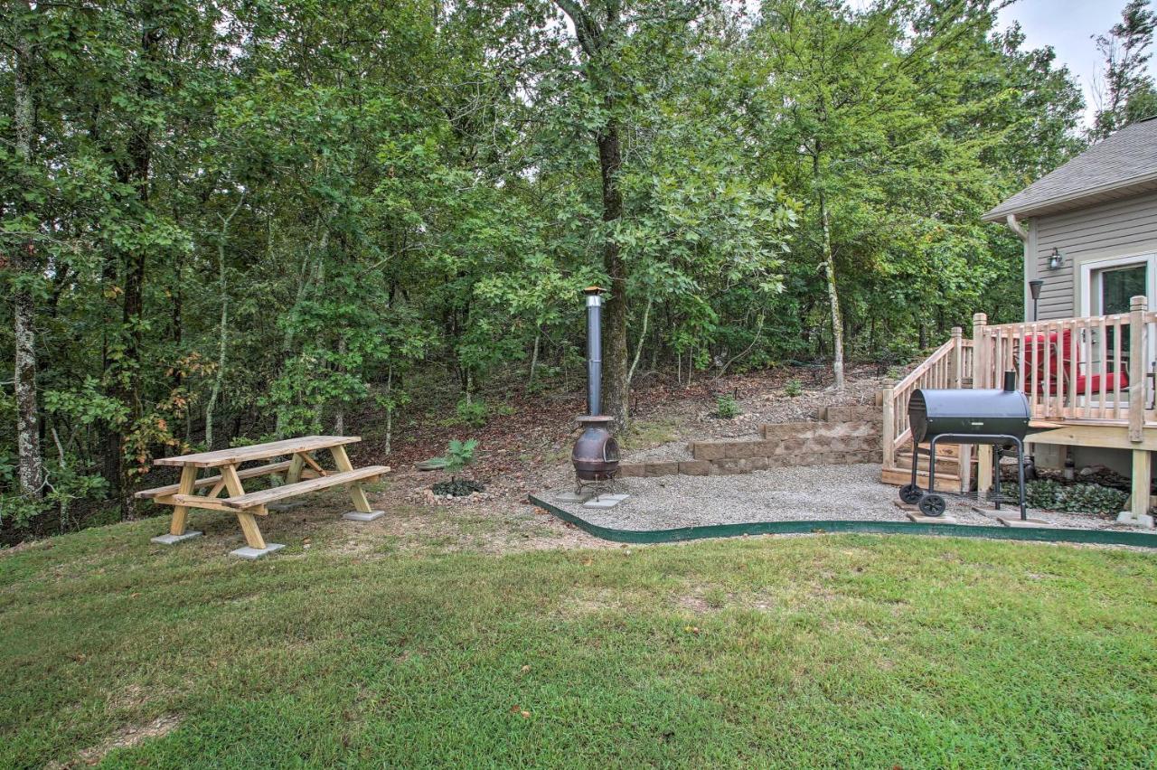 Contemporary Mountaintop Cabin 6 Mi To Natl Park Hot Springs Exterior photo